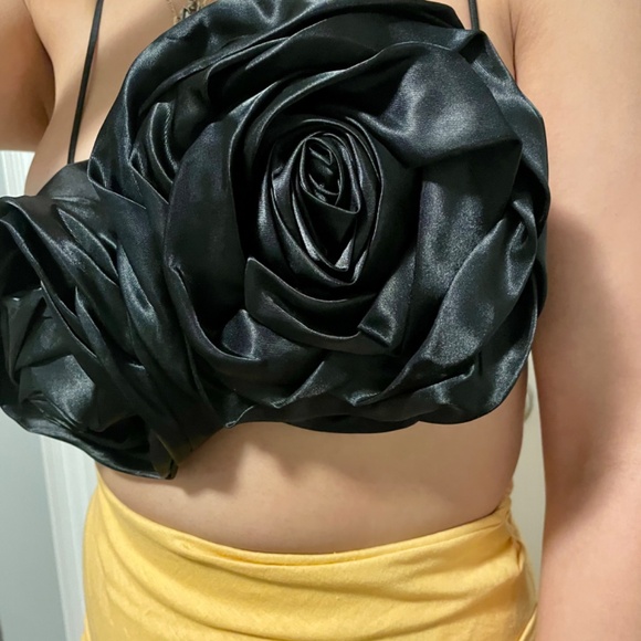 Zara Rose Crop Top - Picture 2 of 4